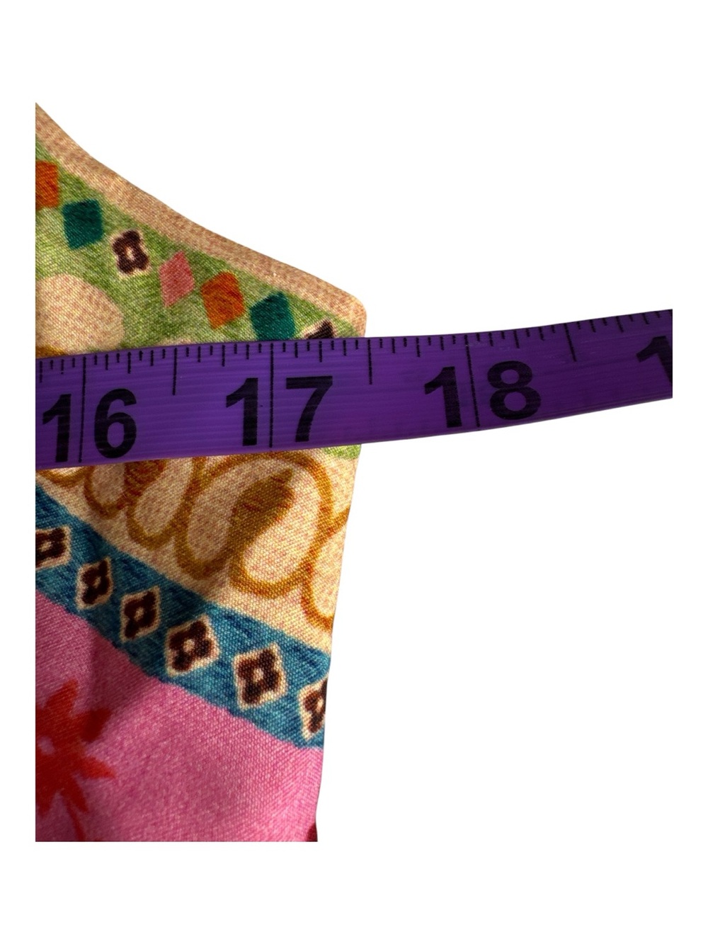 FARM RIO Mixed Scarves Multicolor Midi Dress - Picture 15 of 16